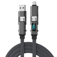 ARMORCASE™ PowerStand Cable — 3-in-1 Fast Charge Charging Cable | Lightning, USB-C & Micro USB | 1M, 1.5M, 2M