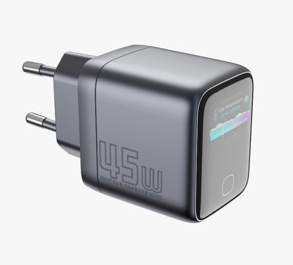 ARMORCASE™ 45W AI Display Charger — Fast Charging with Real-Time Power Monitor