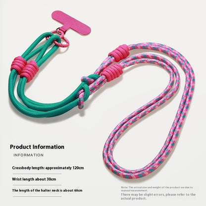 ARMORCASE™ Crossbody Phone Lanyard — Adjustable Wrist Strap, Handmade Polyester, Unisex