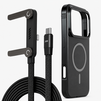 ARMORCASE Magnetic Metal Case &  PowerStand Cable — 240W