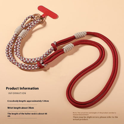 ARMORCASE™ Crossbody Phone Lanyard — Adjustable Wrist Strap, Handmade Polyester, Unisex