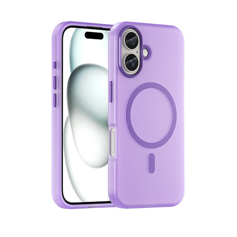 ARMORCASE™ Frosted Magnetic iPhone 17 Case — Matte TPU with MagSafe & Kickstand