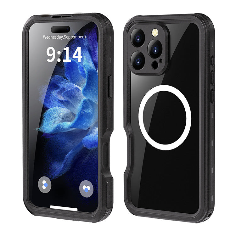 ARMORCASE™ Waterproof MagSafe Case — IP68 Clear iPhone Protection for Any Condition