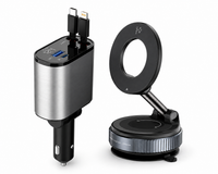 ARMORCASE™ Strong Magnetic Car Phone Holder & PowerDrive Retract Pro