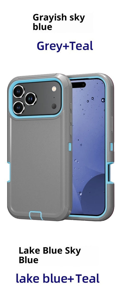 ARMORCASE™ StandGuard Case — Dual-Layer Shockproof iPhone Case with Built-In Kickstand | iPhone 17 Series | 20 Colors