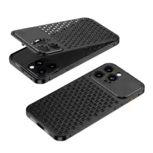 ARMORCASE™ TitanVent Case — Aluminum Heat Dissipating iPhone Case | Airflow Vents, Aromatherapy Slot | iPhone 12–16 | 4 Colors