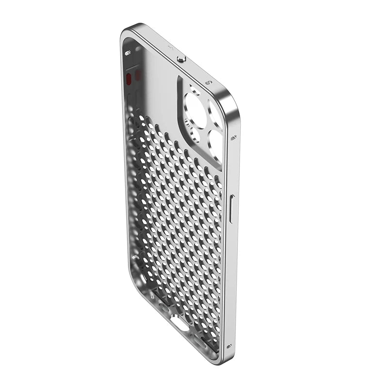 ARMORCASE™ TitanVent Case — Aluminum Heat Dissipating iPhone Case | Airflow Vents, Aromatherapy Slot | iPhone 12–16 | 4 Colors