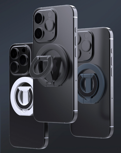 ARMORCASE™ MagGrip Stand — Dual Magnetic Phone Grip & Foldable Stand | MagSafe Compatible