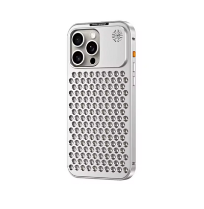ARMORCASE™ TitanVent Case — Aluminum Heat Dissipating iPhone Case | Airflow Vents, Aromatherapy Slot | iPhone 12–16 | 4 Colors