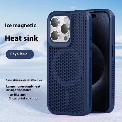 ARMORCASE™ HexShield Mag Case — Honeycomb Heat Dissipation MagSafe iPhone Case | Shockproof, Slim | iPhone 11–15 | 7 Colors
