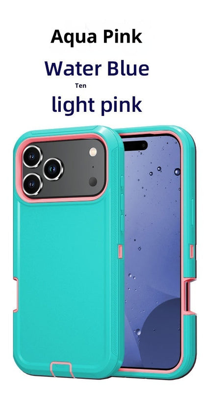 ARMORCASE™ StandGuard Case — Dual-Layer Shockproof iPhone Case with Built-In Kickstand | iPhone 17 Series | 20 Colors