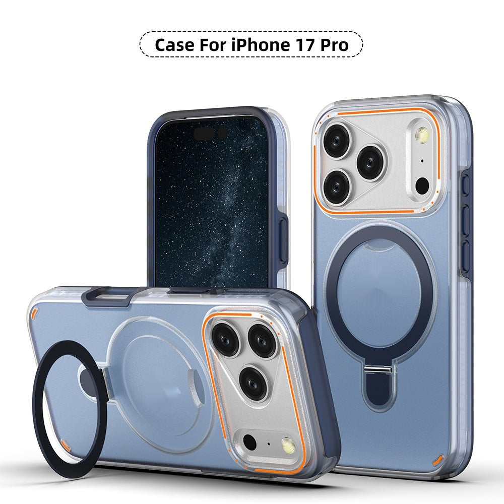 ARMORCASE™ Magnetic Ring Stand Case — 360° Grip, MagSafe iPhone 17 Series