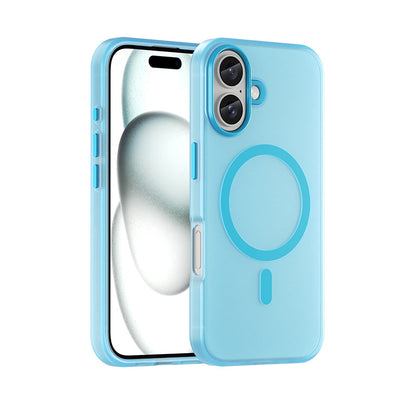 ARMORCASE™ Frosted Magnetic iPhone 17 Case — Matte TPU with MagSafe & Kickstand