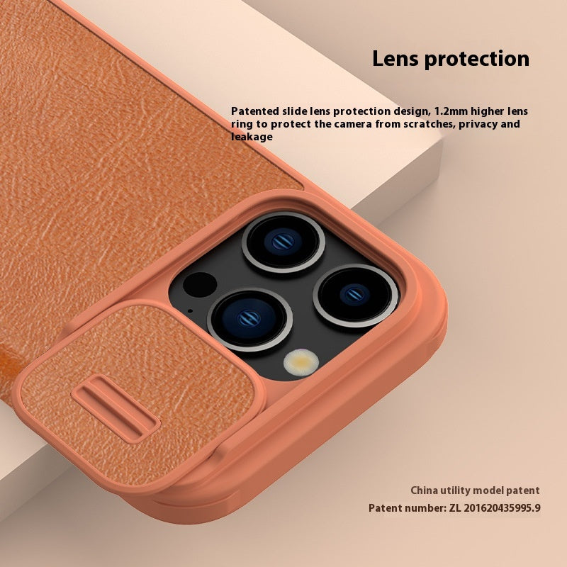 ArmorCase™ Magnetic Leather Protective Case – iPhone Series