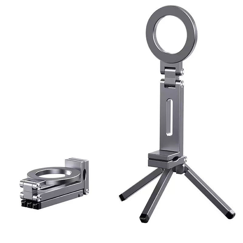 ARMORCASE™ Clip-On Magnetic Phone Holder — Rotating, Foldable, Travel-Ready