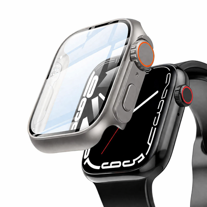 ARMORCASE™ UltraShield Watch Case — HD Tempered Glass Apple Watch Protection | Series 4–8 & SE