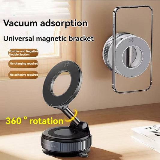 Magnetic Car Phone Holder – Strong Grip & 360° Rotation