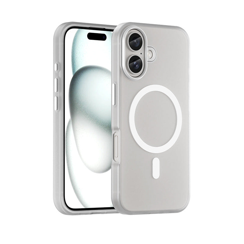ARMORCASE™ Frosted Magnetic iPhone 17 Case — Matte TPU with MagSafe & Kickstand