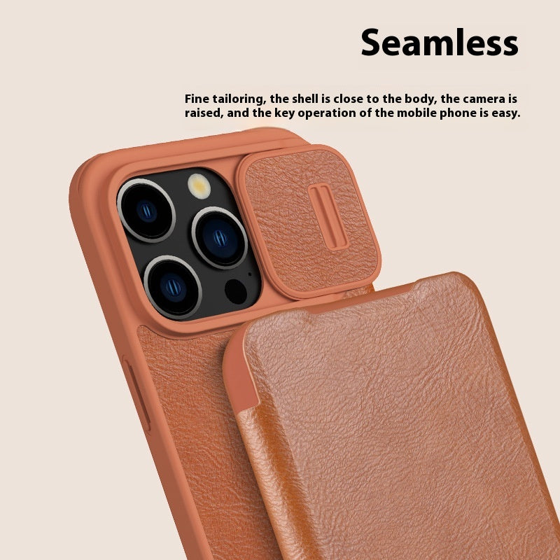 ArmorCase™ Magnetic Leather Protective Case – iPhone Series