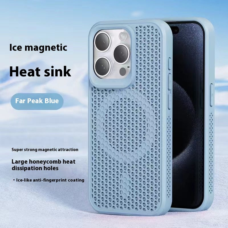 ARMORCASE™ HexShield Mag Case — Honeycomb Heat Dissipation MagSafe iPhone Case | Shockproof, Slim | iPhone 11–15 | 7 Colors