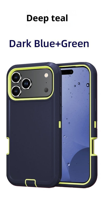 ARMORCASE™ StandGuard Case — Dual-Layer Shockproof iPhone Case with Built-In Kickstand | iPhone 17 Series | 20 Colors