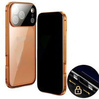 ARMORCASE™ MagShield Anti-Peep Case — Double-Sided Glass, Privacy + Full Coverage iPhone Case | 7 Colors