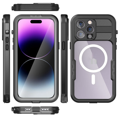 ARMORCASE™ Waterproof MagSafe Case — IP68 Clear iPhone Protection for Any Condition