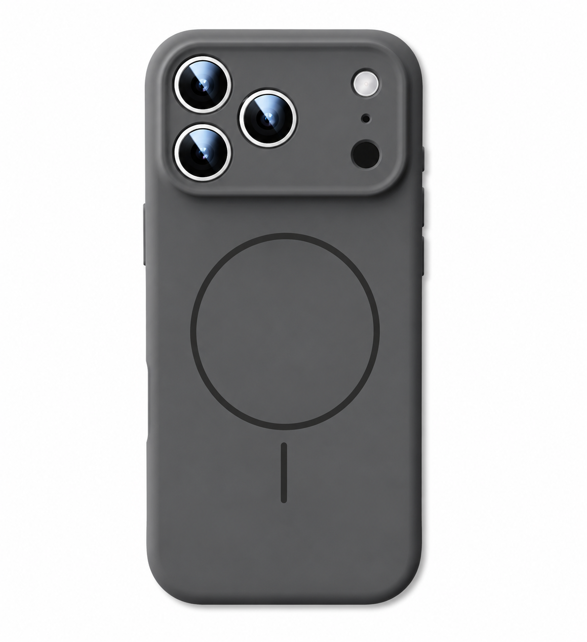 ARMORCASE™ Frosted Magnetic Liquid Silicone Case — MagSafe-Ready Soft Cover for iPhone 17