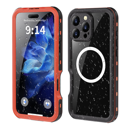 ARMORCASE™ Waterproof MagSafe Case — IP68 Clear iPhone Protection for Any Condition