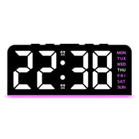 ARMORCASE™ GlowClock — LED Digital Alarm Clock | Dual-Mode, Ambient Night Light, Ultra-Clear Display