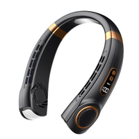 ARMORCASE™ NeckBreeze Pro — Wearable Bladeless Neck Fan | 5-Speed, Ambient Light, USB-C