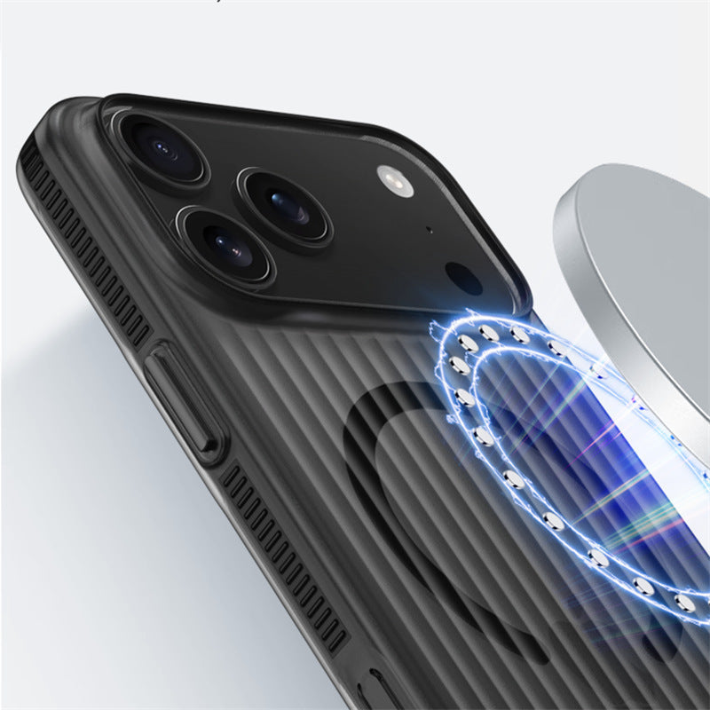 ArmorCase Magnetic Frosted Case for iPhone (Shock-Resistant PC)