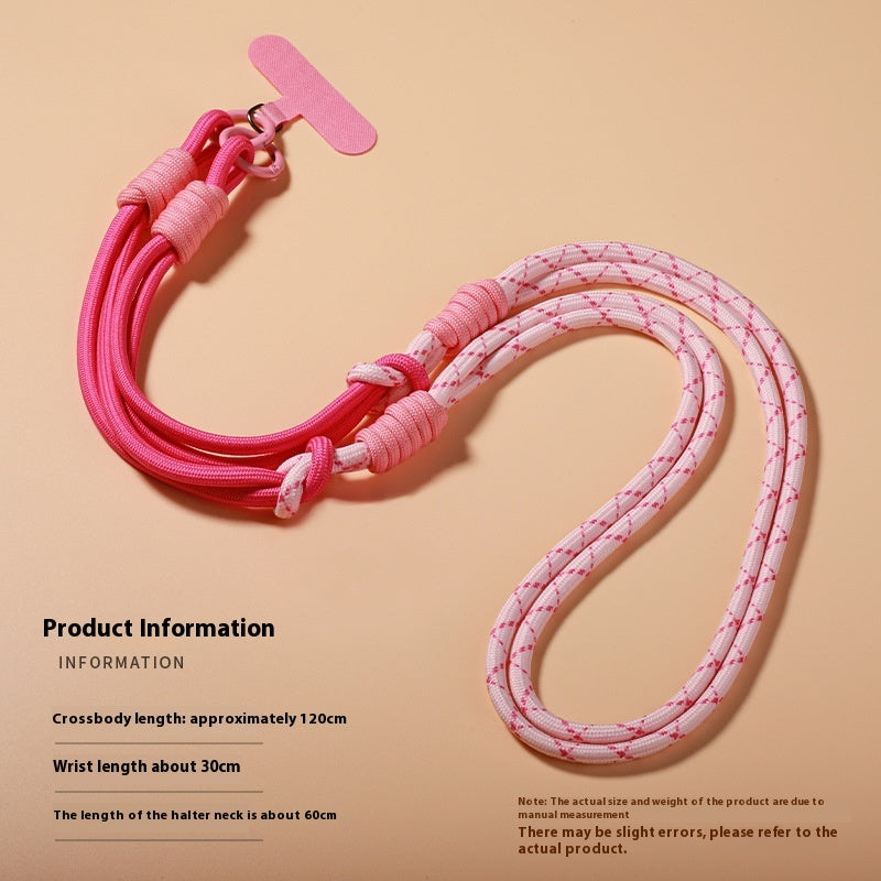 ARMORCASE™ Crossbody Phone Lanyard — Adjustable Wrist Strap, Handmade Polyester, Unisex