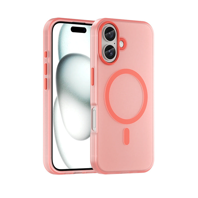 ARMORCASE™ Frosted Magnetic iPhone 17 Case — Matte TPU with MagSafe & Kickstand