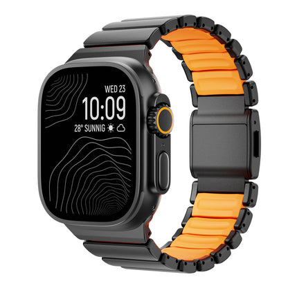 ARMORCASE™ Titanium Magnetic Apple Watch Band — Premium Metal Strap