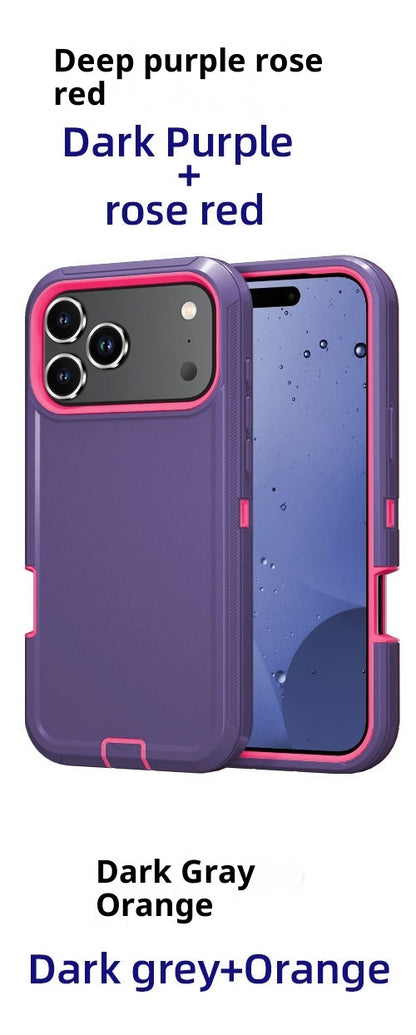 ARMORCASE™ StandGuard Case — Dual-Layer Shockproof iPhone Case with Built-In Kickstand | iPhone 17 Series | 20 Colors