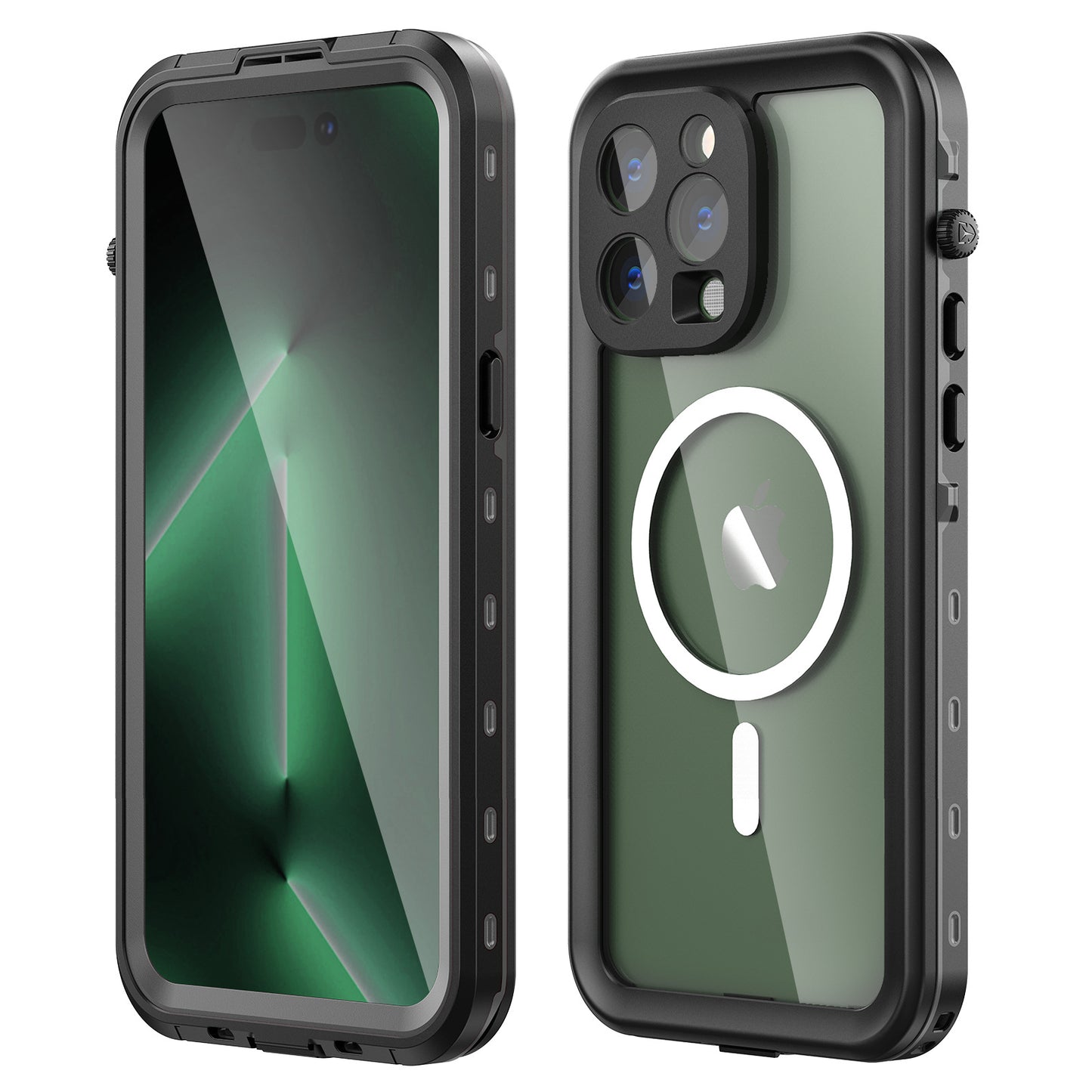 ARMORCASE™ Waterproof MagSafe Case — IP68 Clear iPhone Protection for Any Condition