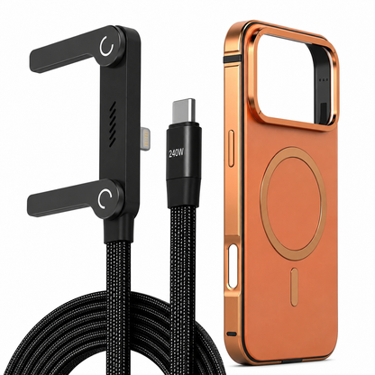 ARMORCASE Magnetic Metal Case &  PowerStand Cable — 240W