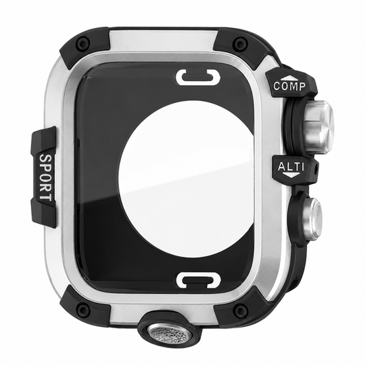 ARMORCASE™ IronShield Watch Case — Metal Waterproof Apple Watch Case | Series 4–11, SE & Ultra