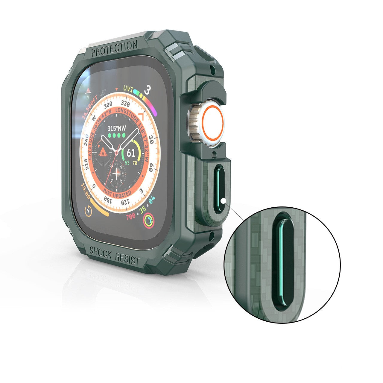 ARMORCASE™ RuggedShield Watch Case — Dual-Layer TPU + PC Apple Watch Ultra Case | 49mm